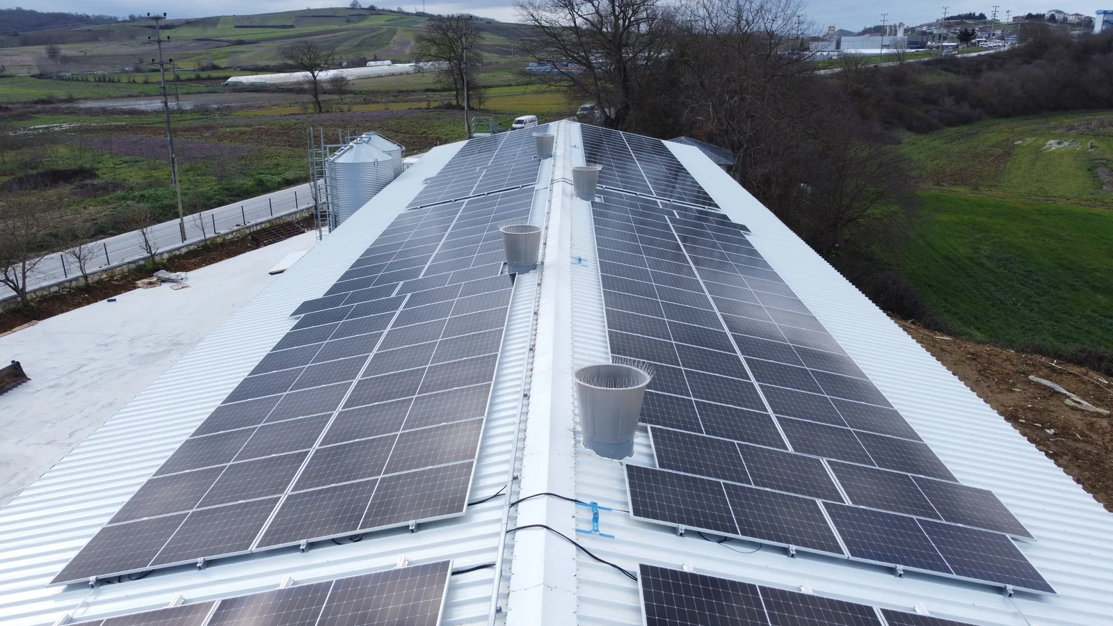 Overview of the rooftop PV system at the Kandıra Egg Production Facilities
